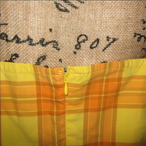 Arizona Jean Co. Fall Plaid Dress Size L - Picture 5 of 7